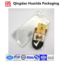 Factory Price Plastic OPP Socks Packaging Bags with Hook